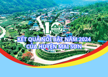 10 kết quả nổi bật năm 2024 của huyện Mai Sơn