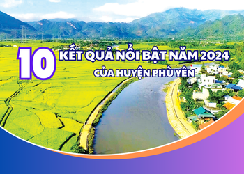 10 kết quả nổi bật năm 2024 của huyện Phù Yên