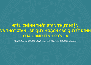 Quyết định số 495/QĐ-UBND ngày 4/3/2025 của UBND tỉnh Sơn La