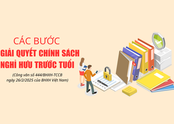 Các bước giải quyết chính sách nghỉ hưu trước tuổi