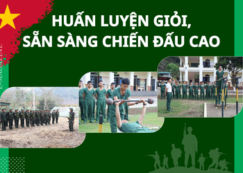 Huấn luyện giỏi, sẵn sàng chiến đấu cao