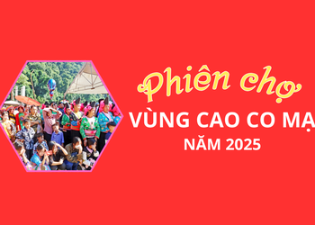 "Phiên chợ vùng cao Co Mạ" năm 2025