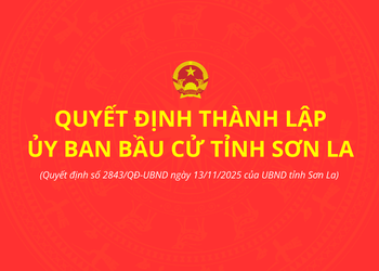 Quyết định thành lập Ủy ban bầu cử tỉnh Sơn La 