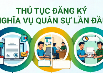 Thủ tục đăng ký nghĩa vụ quân sự lần đầu