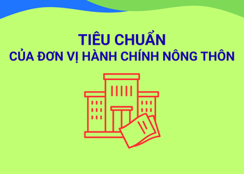 Tiêu chuẩn đơn vị hành chính nông thôn