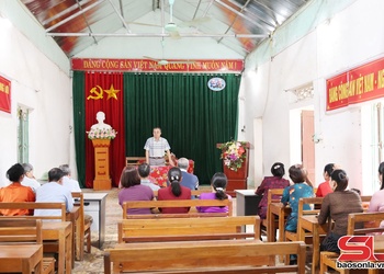 Đảng bộ xã Sông Mã phát huy vai trò hạt nhân lãnh đạo ở cơ sở