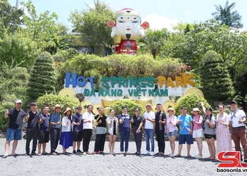 Đoàn Famtrip Sơn La khảo sát điểm du lịch tại thành phố Đà Nẵng