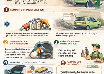 Những lưu ý kiểm định khí thải ôtô từ 1/3/2026