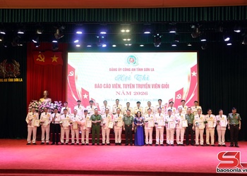 Đảng ủy Công an tỉnh tổ chức Hội thi Báo cáo viên, tuyên truyền viên giỏi năm 2026