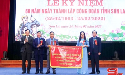 Kỷ niệm 60 năm Ngày thành lập Công đoàn tỉnh Sơn La