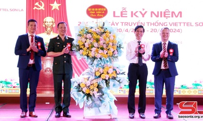 Lễ kỷ niệm 20 năm Ngày truyền thống Viettel Sơn La