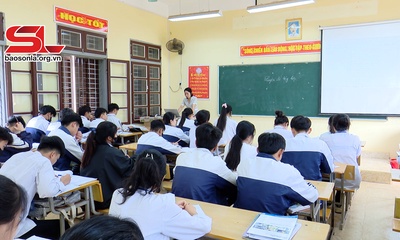 Vân Hồ tập trung ôn thi tốt nghiệp trung học phổ thông năm 2024