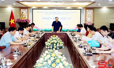 Phiên họp thứ 67 Thường trực HĐND tỉnh Sơn La khóa XV