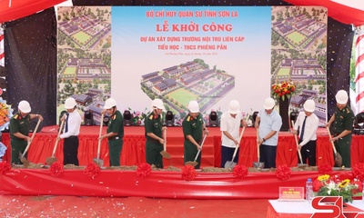 Khởi công Dự án xây dựng Trường Nội trú liên cấp Tiểu học và THCS Phiêng Pằn