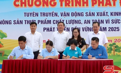 Phát động sản xuất, kinh doanh nông sản thực phẩm chất lượng, an toàn