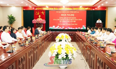 Công bố quyết định bổ nhiệm Giám đốc Sở Tài chính tỉnh Sơn La