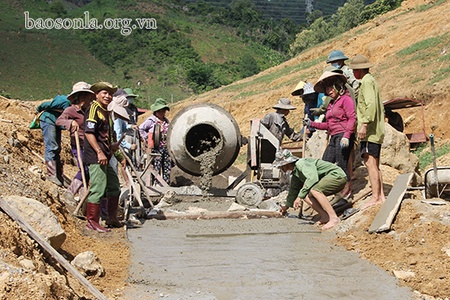 Mường La xây dựng nông thôn mới