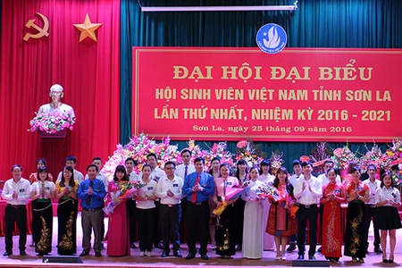 Đại hội Hội sinh viên Việt Nam tỉnh Sơn La  lần thứ nhất, nhiệm kỳ 2016-2021