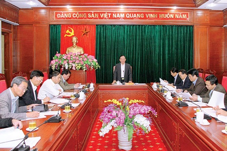 Họp đánh giá tình hình hoạt động của các khu công nghiệp và chuỗi tiêu thụ sản phẩm