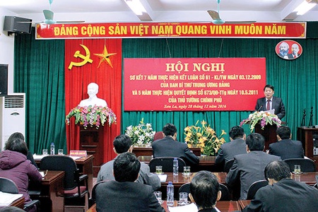 Sơ kết 7 năm thực hiện Kết luận số 61 của Ban Bí thư Trung ương Đảng