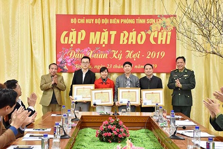 Bộ Chỉ huy Bộ đội Biên phòng tỉnh: Gặp mặt các cơ quan báo chí đầu Xuân Kỷ Hợi 2019