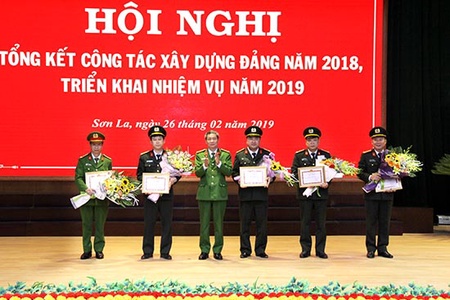 Đảng ủy Công an tỉnh Sơn La: Triển khai công tác xây dựng Đảng năm 2019