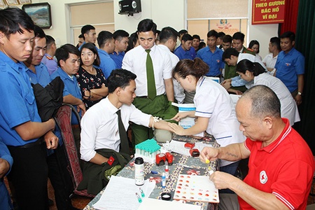 Ngày hội thanh niên hiến máu tình nguyện năm 2019