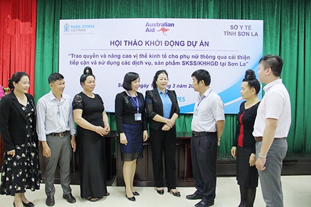 Hội thảo khởi động Dự án MS Ladies tại tỉnh Sơn La 2019