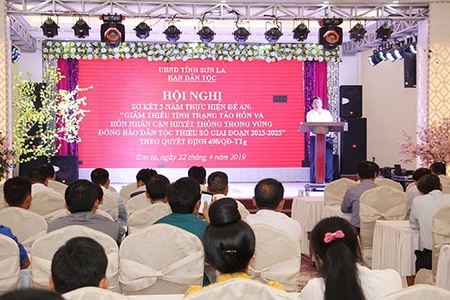 Sơ kết 3 năm thực hiện Đề án “Giảm thiểu tình trạng tảo hôn và hôn nhân cận huyết thống trong vùng đồng bào dân tộc thiểu số giai đoạn 2015 - 2025”