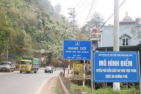 Mô hình điểm kiểm soát an toàn thực phẩm thức ăn đường phố
