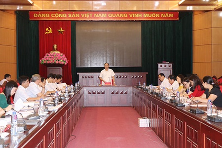 Họp Tổ công tác 1431 UBND tỉnh