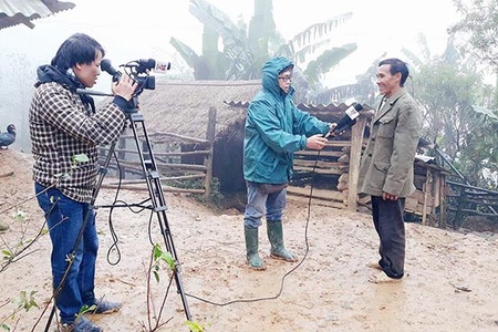 Phóng viên VOV Tây Bắc