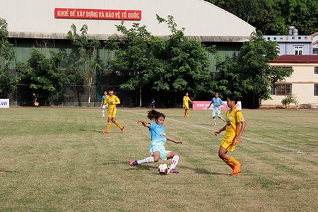 Sôi nổi, hấp dẫn giải vô địch bóng đá nữ U16 Quốc gia