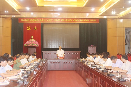 Họp tổ công tác rà soát các thủy điện nhỏ trên địa bàn tỉnh