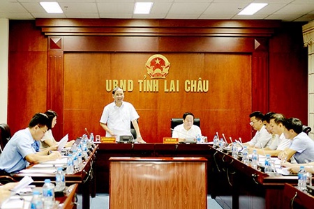 Lãnh đạo tỉnh Sơn La trao đổi kinh nghiệm với tỉnh Lai Châu về Chương trình cấp điện nông thôn
