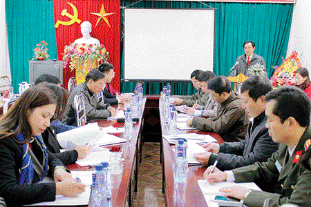 Sở Lao động, Thương binh và Xã hội làm việc với Tập đoàn TEXHONG về việc tuyển dụng lao động trên địa bàn tỉnh