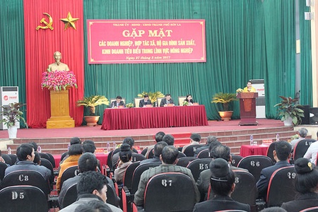 Thành phố: Gặp mặt các doanh nghiệp, HTX, tổ hợp tác, các hộ SXKD tiêu biểu trong lĩnh vực nông - lâm nghiệp