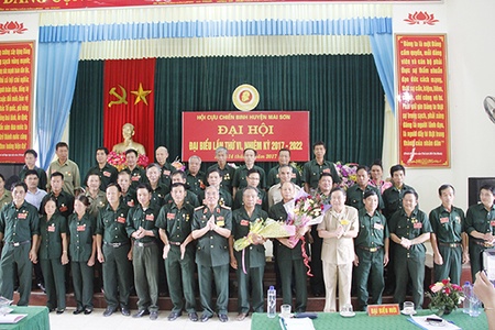 Hội Cựu chiến binh huyện Mai Sơn: Đại hội đại biểu lần thứ VI, nhiệm kỳ 2017-2022