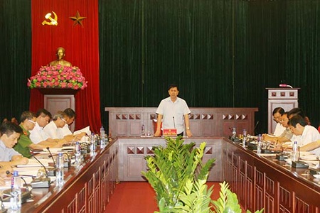 Họp đánh giá công tác phòng chống thiên tai và tìm kiếm cứu nạn