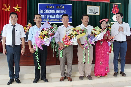 Công ty cổ phần Mía đường Sơn La: Đại hội đồng cổ đông thường niên năm 2017