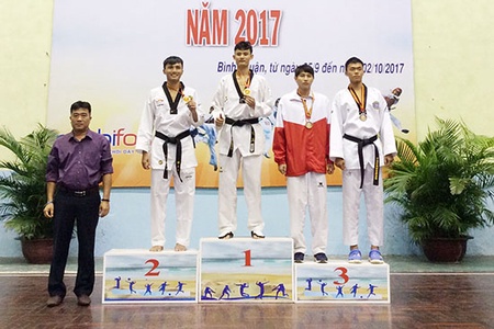 Sơn La vượt chỉ tiêu tại Giải vô địch Taekwondo các câu lạc bộ mạnh toàn quốc năm 2017