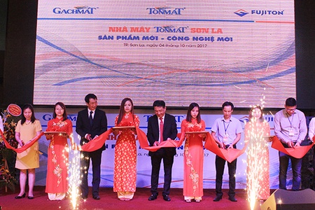 Khánh thành Nhà máy Tonmat Sơn La