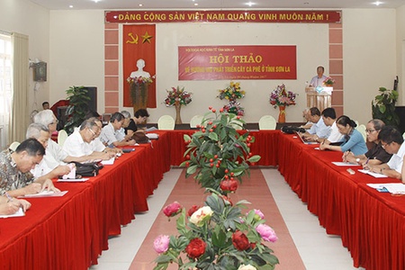 Hội thảo về hướng mở phát triển cây cà phê ở Sơn La