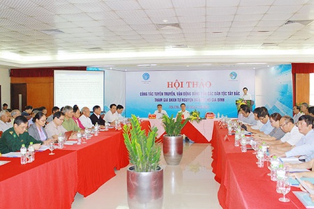 Hội thảo “Công tác tuyên truyền, vận động đồng bào dân tộc Tây Bắc tham gia BHXH tự nguyện và BHYT hộ gia đình”   