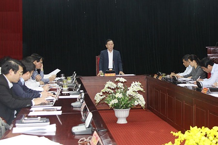 Thường trực tỉnh ủy: Họp đánh giá tiến độ thực hiện đầu tư hạ tầng một số dự án