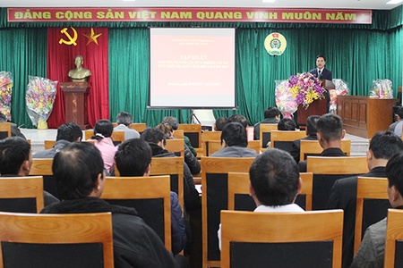 Liên minh Hợp tác xã tỉnh: Tập huấn chuyên ngành các HTX trồng cây ăn quả trên địa bàn tỉnh năm 2017