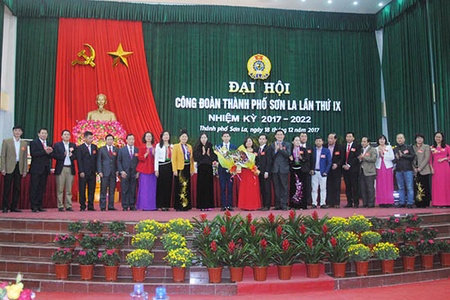 Đại hội Công đoàn Thành phố Sơn La nhiệm kỳ 2017-2022