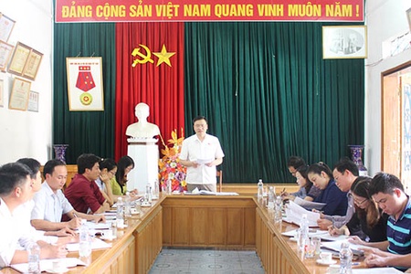 Đoàn Giám sát của Đoàn đại biểu Quốc hội tỉnh làm việc với Công ty TNHH Nhà nước MTV Lâm nghiệp Phù Yên