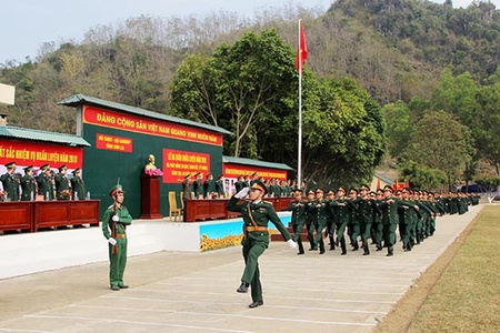 Ra quân huấn luyện năm 2018 và phát động thi đua “Đoàn kết, kỷ cương, sáng tạo, an toàn, quyết thắng”