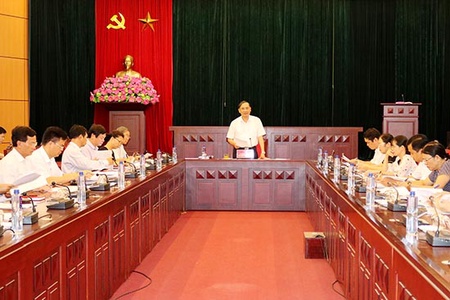 Họp Ban Chỉ đạo tỉnh về chế biến, xuất khẩu các sản phẩm nông nghiệp, triển khai công tác xuất khẩu xoài niên vụ 2018